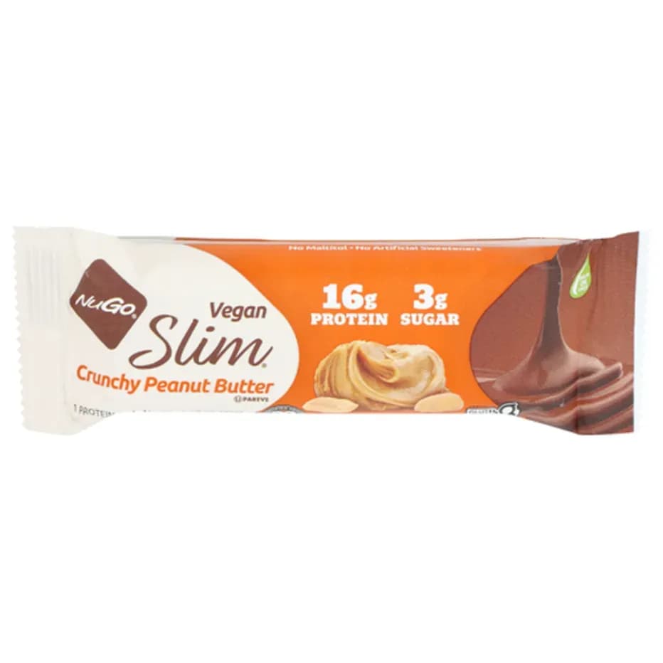 NuGo Slim  Crunchy  Peanut  Butter  Bar