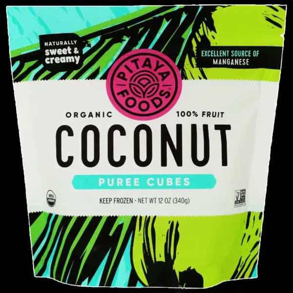 Pitaya Plus Frozen Organic Coconut Bite-Sized Pieces
