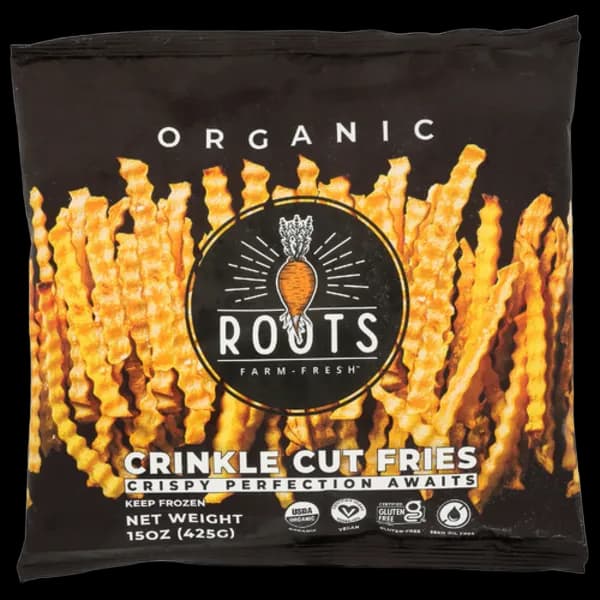 Roots Farm Fresh Organic Crinkle Cut Fries