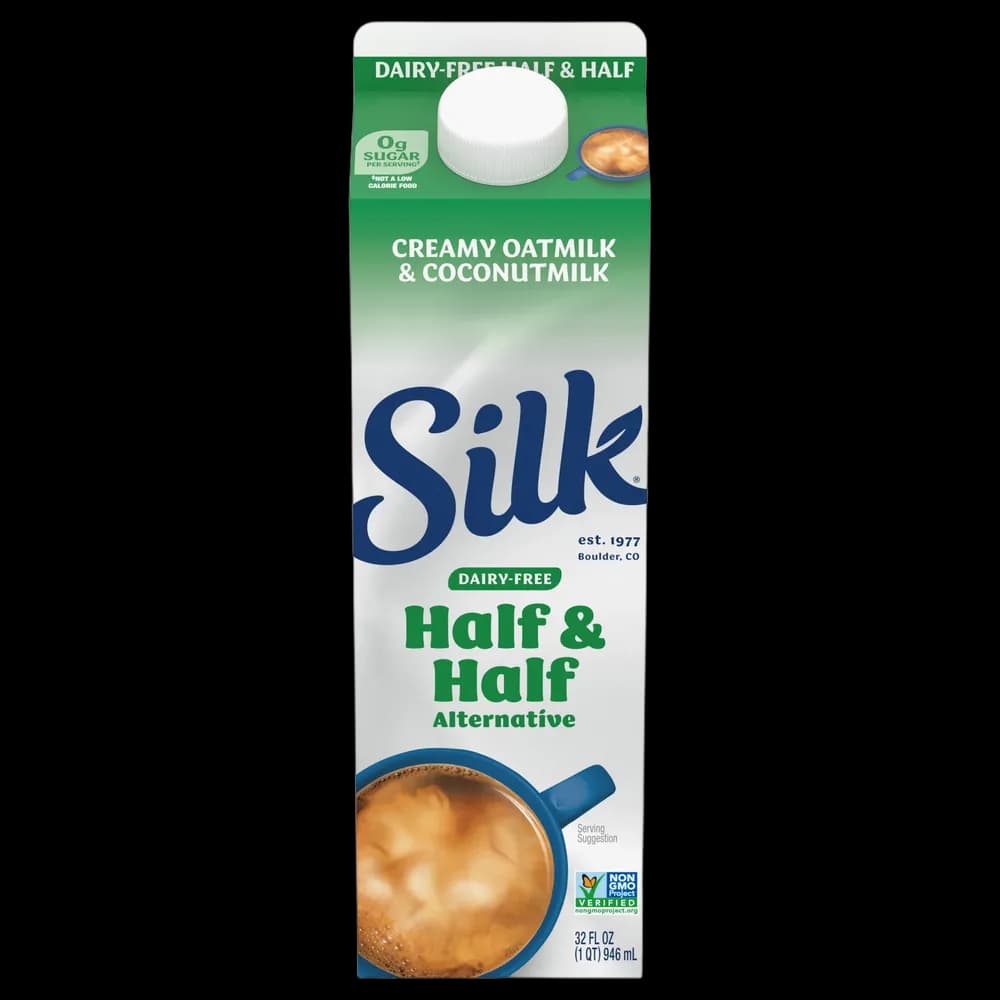 Silk Dairy-Free Creamy Oatmilk & Coconutmilk Half & Half