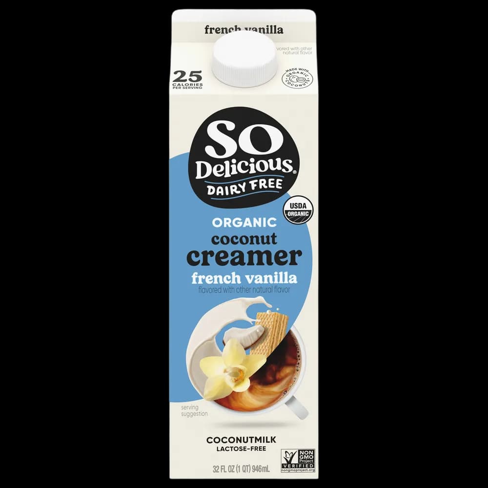 So Delicious Dairy Free Organic Coconut French Vanilla Creamer