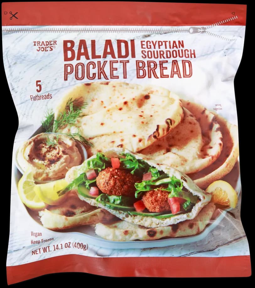 Trader Joe’s Baladi Egyptian Sourdough Pocket Bread