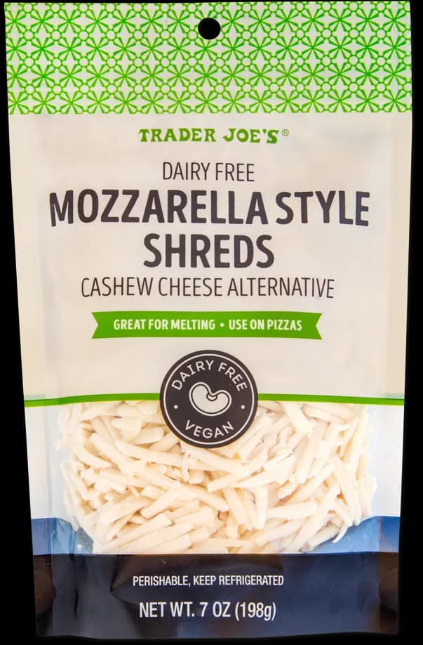 Trader Joe’s Dairy-Free Mozzarella Style Shreds
