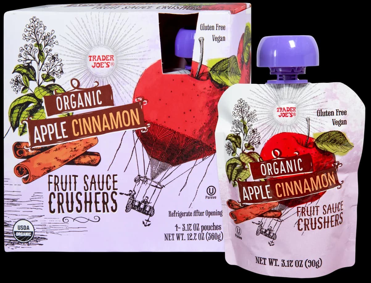 Trader Joe’s Organic Apple Cinnamon Fruit Sauce Crushers