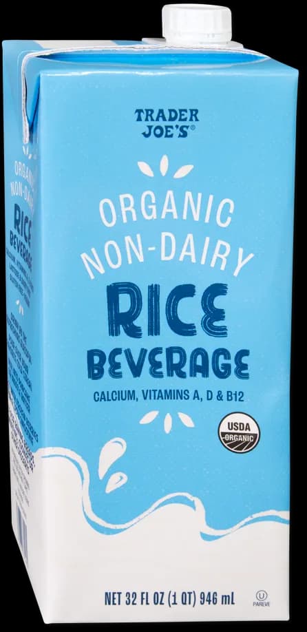 Trader Joe’s Organic Non-Dairy Rice Beverage