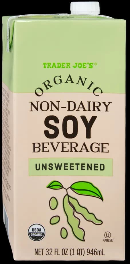 Trader Joe’s Organic Non-Dairy Soy Beverage Unsweetened