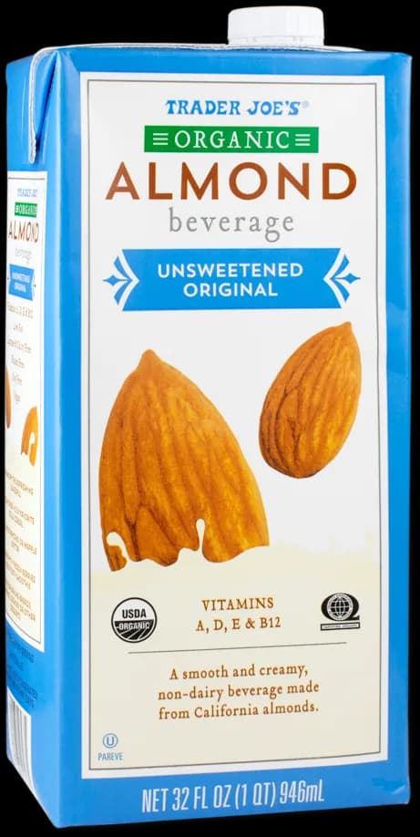 Trader Joe’s Organic Unsweetened Almond Beverage