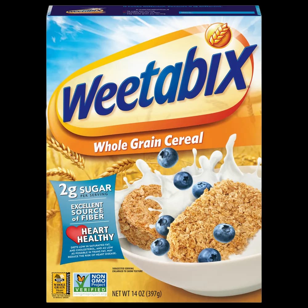 Weetabix Cereal, Whole Grain