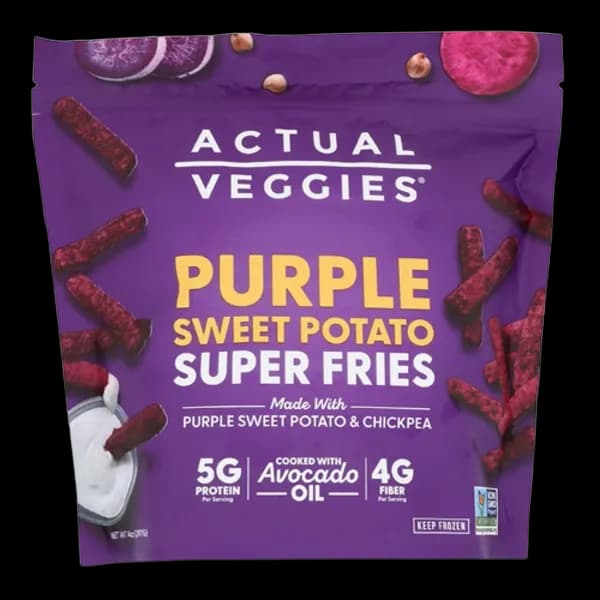 Actual Veggies Purple Sweet Potato Super Fries