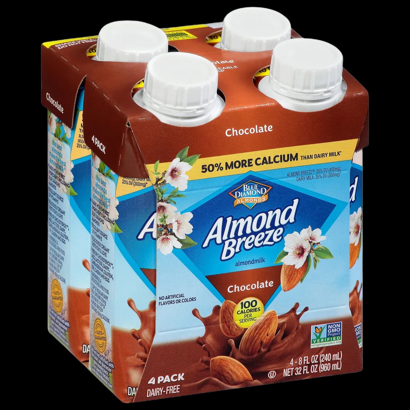 Almond Breeze Almondmilk, Chocolate, 4 Pack