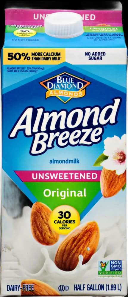 Almond Breeze Almondmilk, Original, Unsweetened