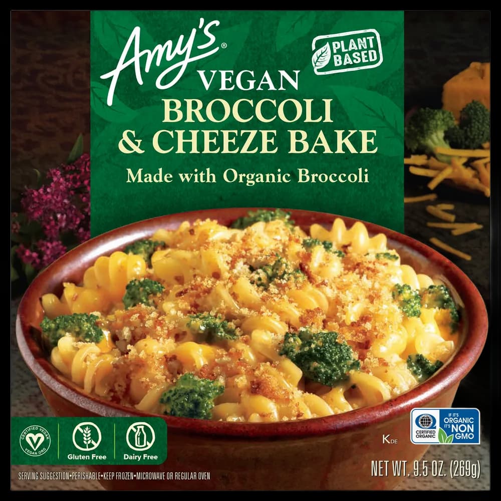 Amy’s Vegan Broccoli & Cheeze Bake