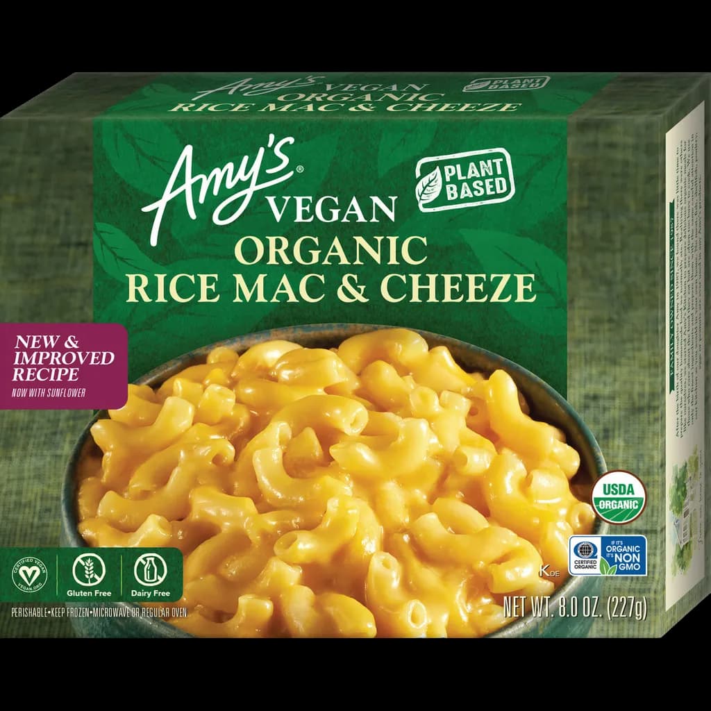 Amy’s Vegan Organic Rice Mac & Cheeze