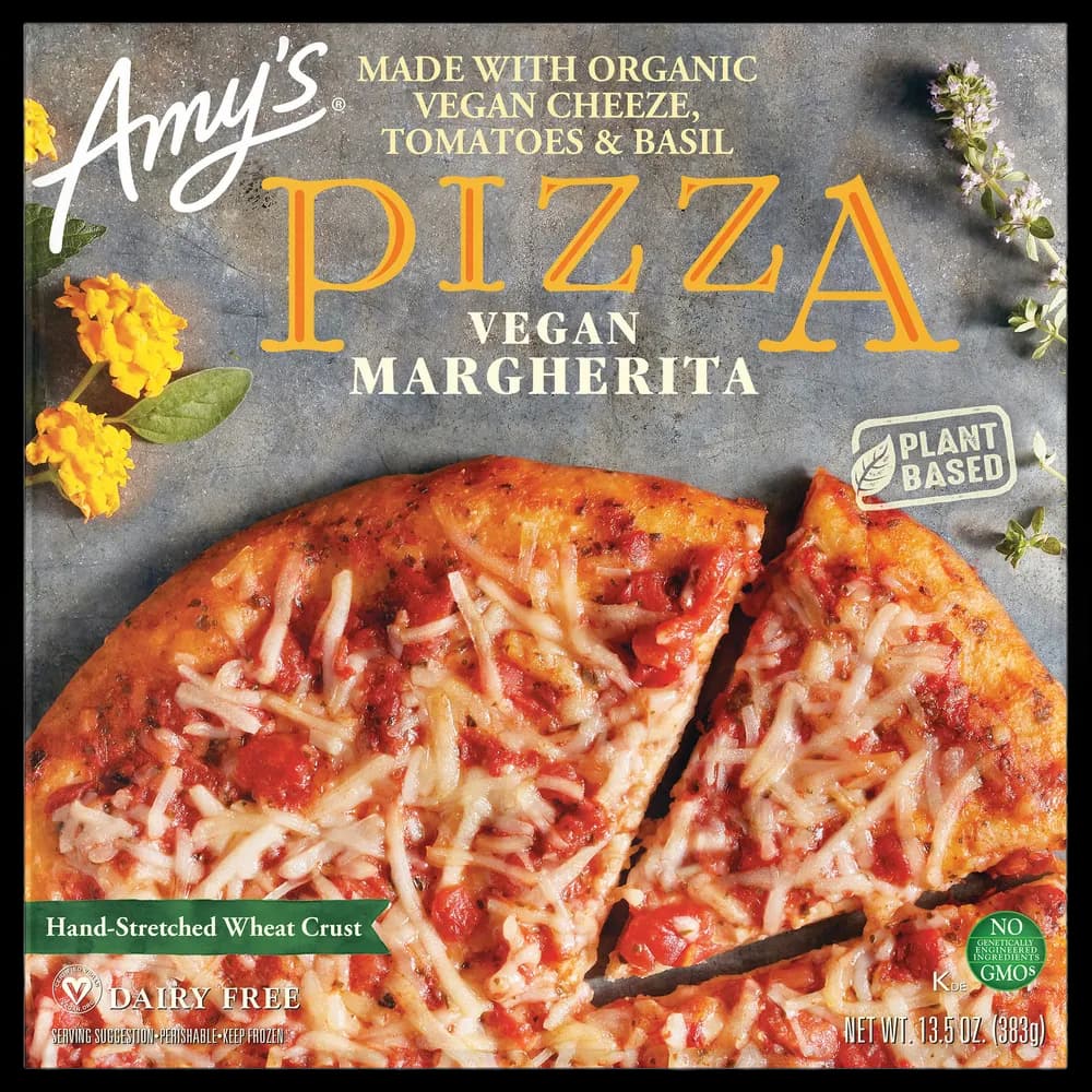 Amy's Frozen Pizza Vegan Margherita