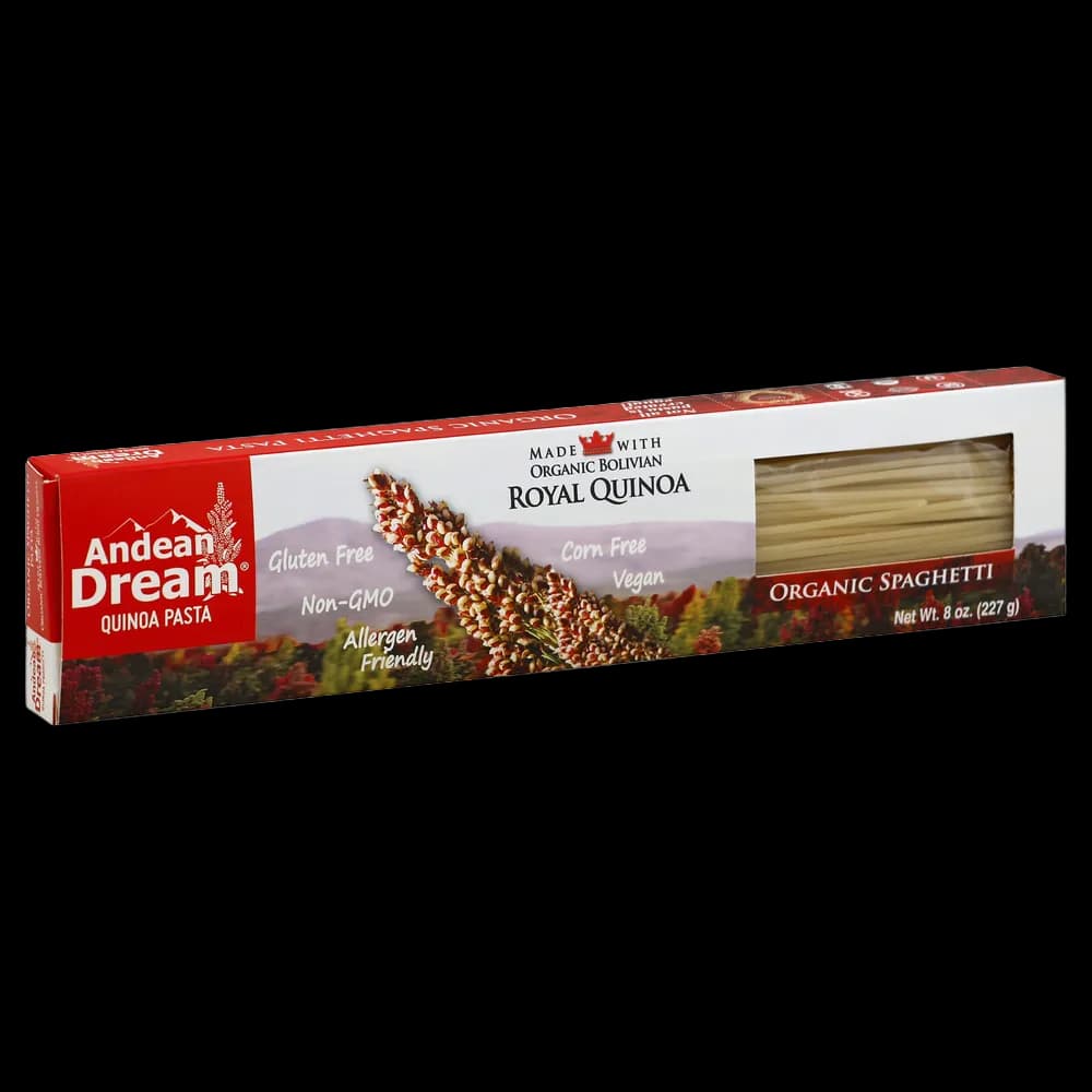 Andean Dream Spaghetti, Organic, Royal Quinoa