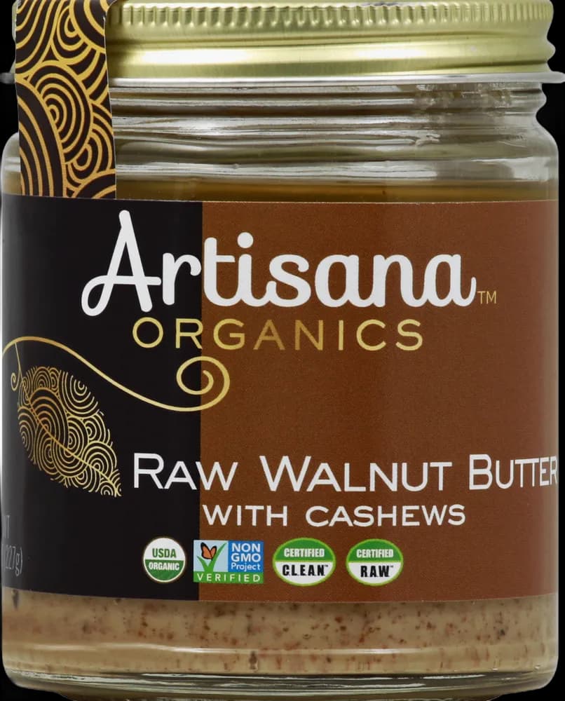Artisana Organics Walnut Butter, Raw, Organic, with Cashews