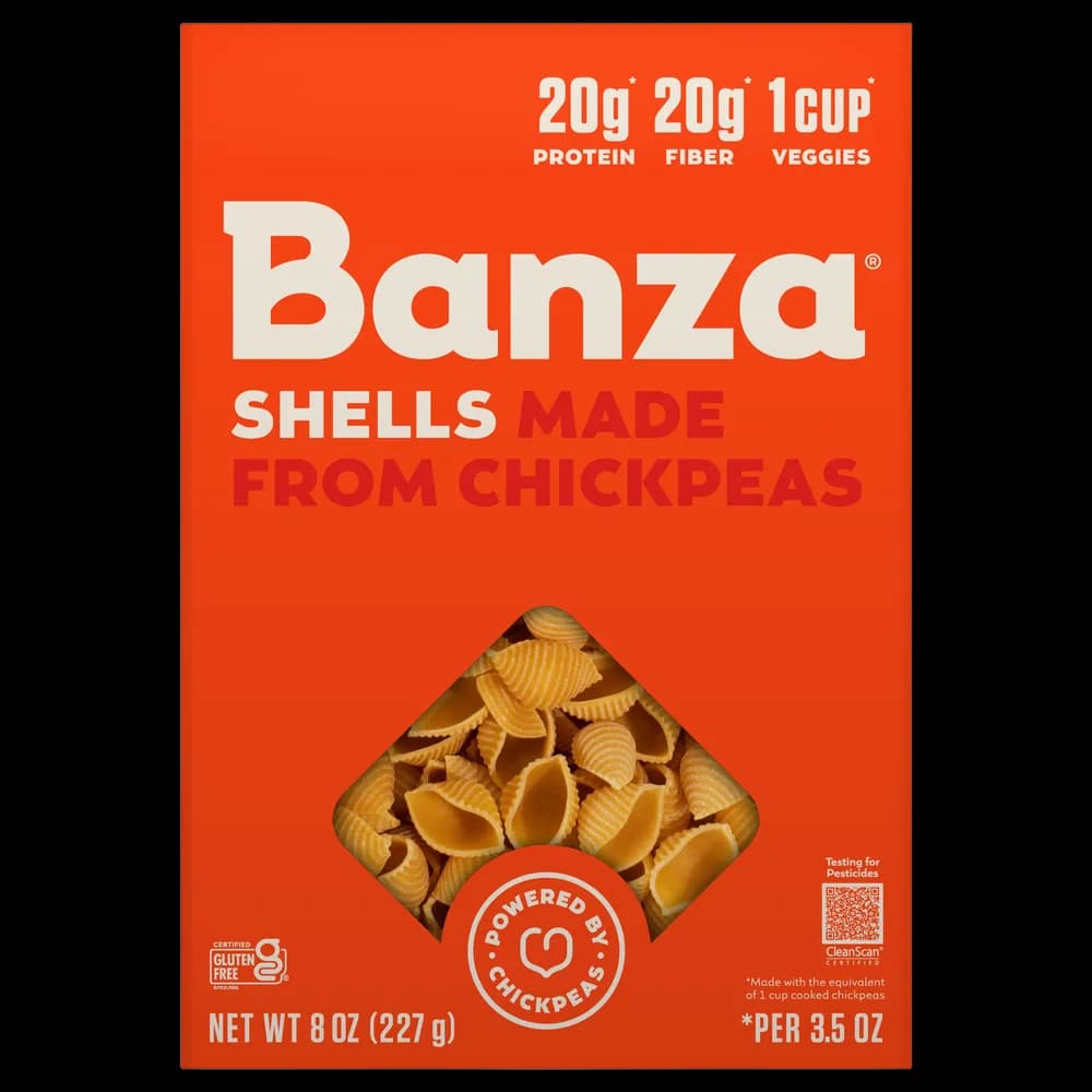 Banza Shells, Made from Chickpeas