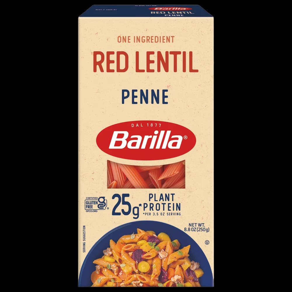 Barilla Legume Red Lentil Penne Pasta