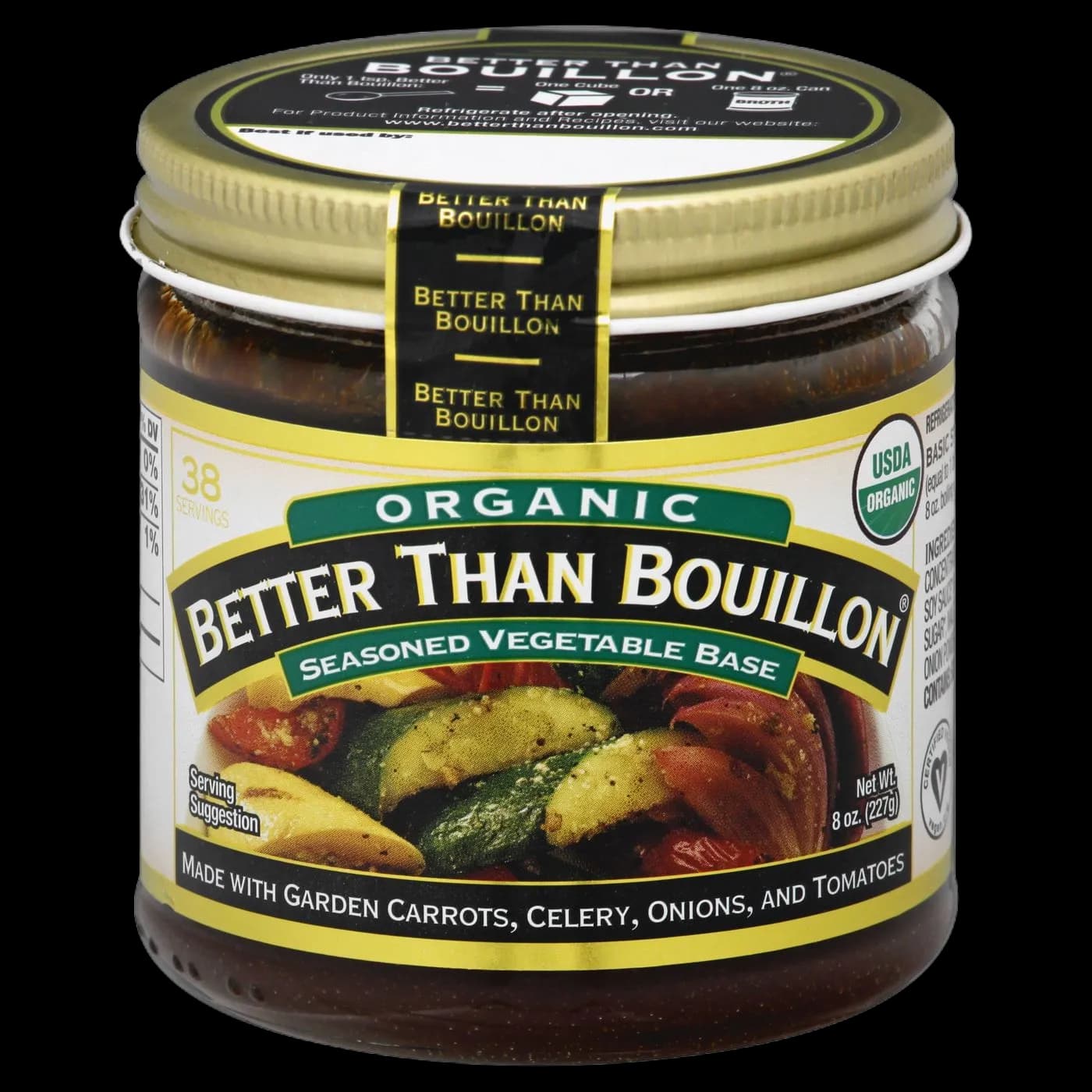 Better Than Bouillon Vegetable Base, Organic, Seasoned