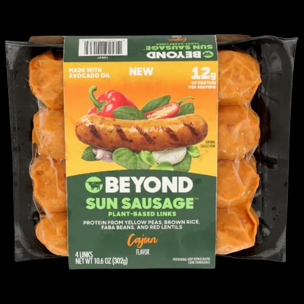 Beyond Meat Cajun Sun Sausage Plant-Based Links