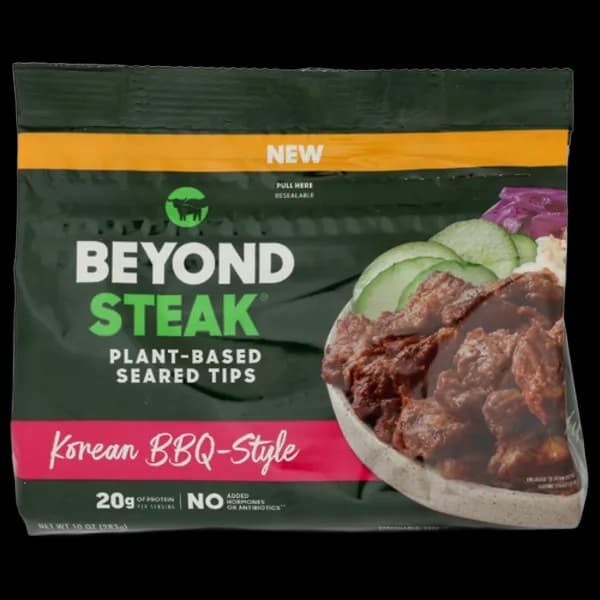 Beyond Meat Korean BBQ-Style Seared Tips Plant-Based Steak