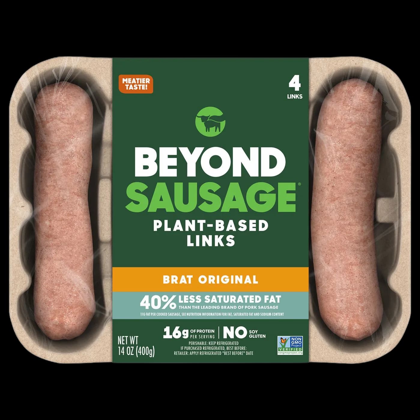 Beyond Sausage Sausage Links, Plant-Based, Brat Original