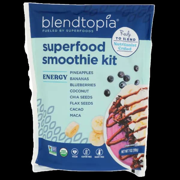 Blendtopia Organic Energy Superfood Smoothie Kit