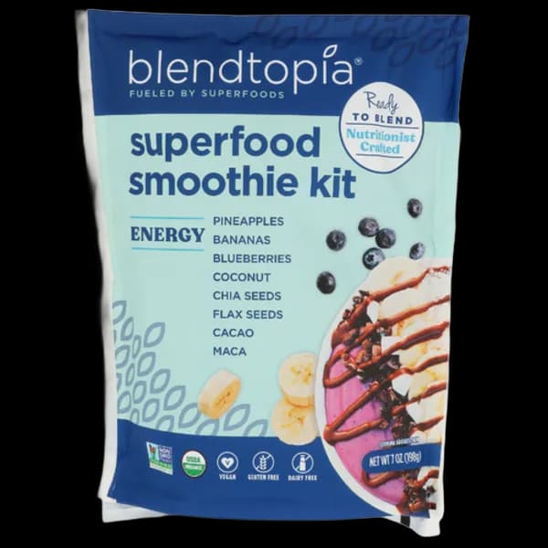 Blendtopia Organic Energy Superfood Smoothie Kit