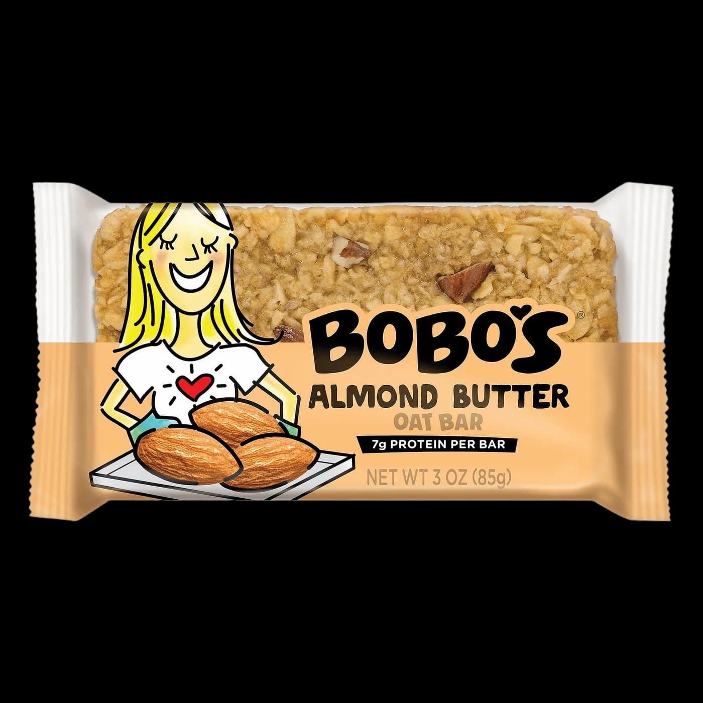 Bobo's Oat Bar, Almond Butter