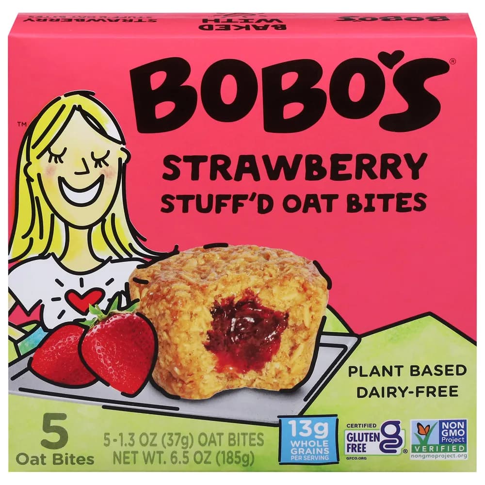 Bobo's Stuff'd Strawberry Oat Bites
