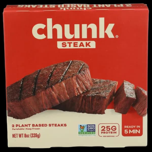 Chunk Foods Plant Based Steaks 2 Pack