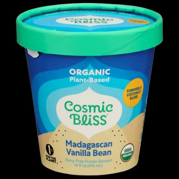 Cosmic Bliss Organic Madagascan Vanilla Bean Frozen Dessert