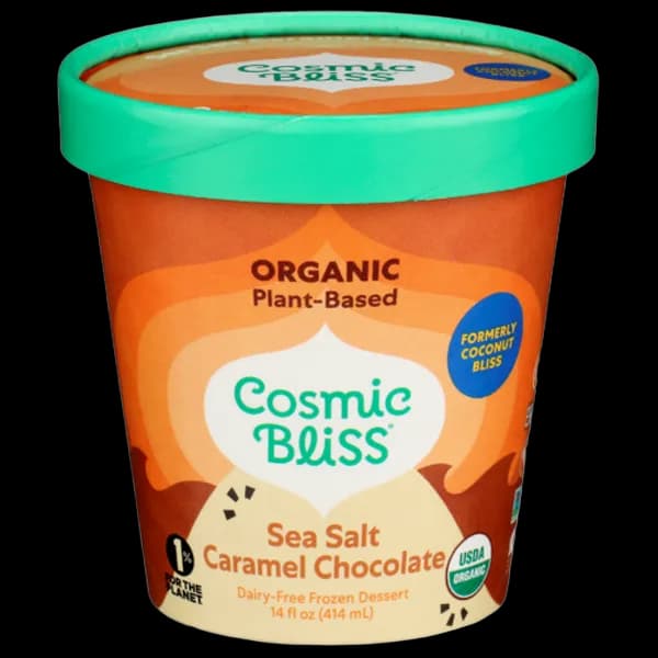 Cosmic Bliss Organic Sea Salt Caramel Chocolate Frozen Dessert