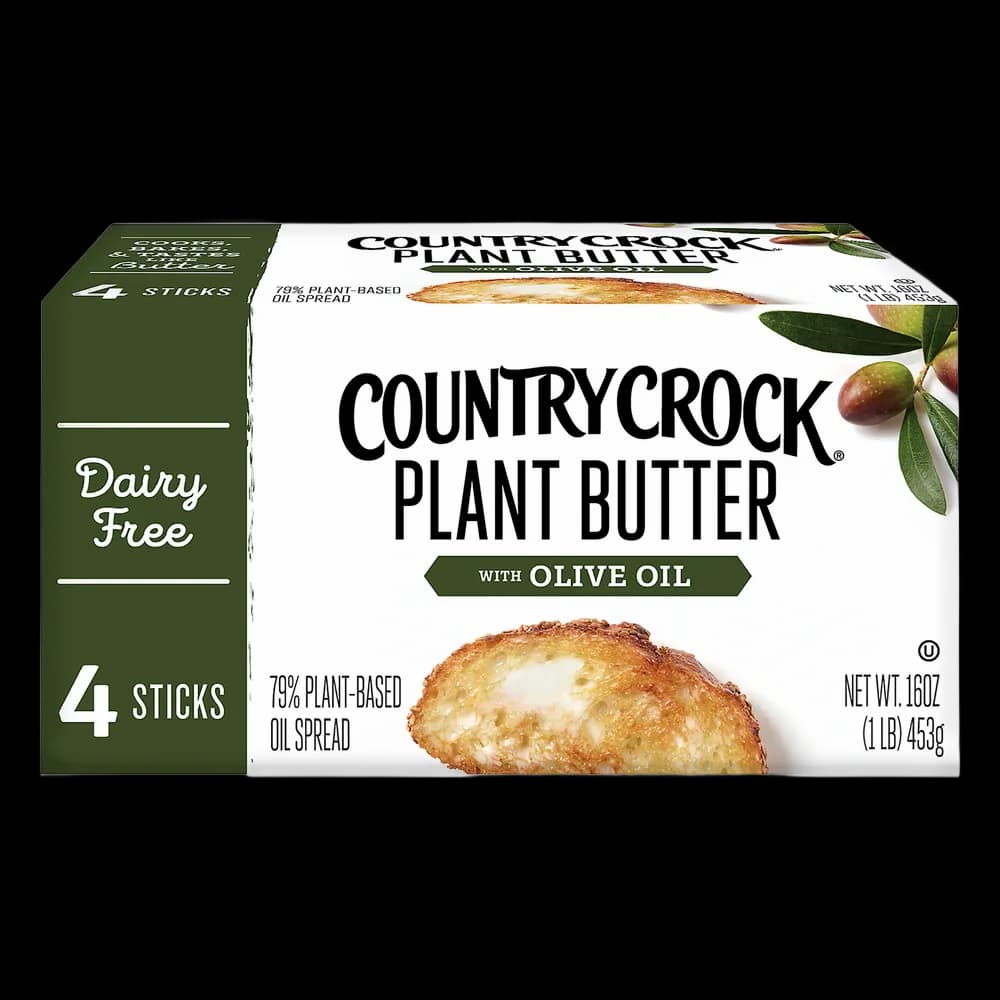 Country Crock Dairy Free Vegan Plant Butter with Olive Oil Sticks