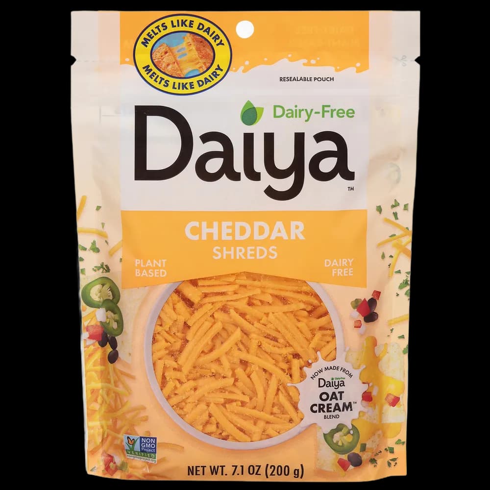 Daiya Cheese Shreds, Dairy-Free, Cheddar