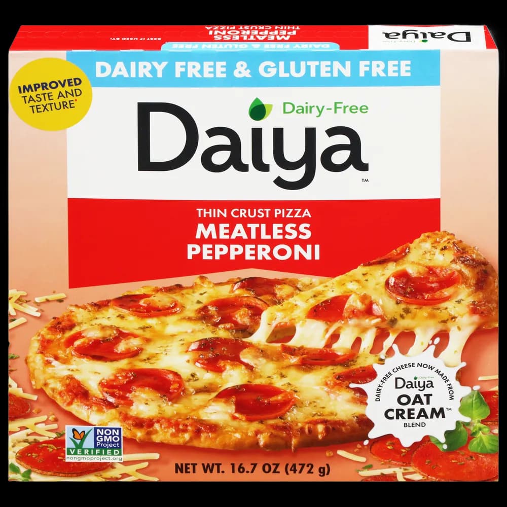 Daiya Dairy-Free Meatless Pepperoni Pizza