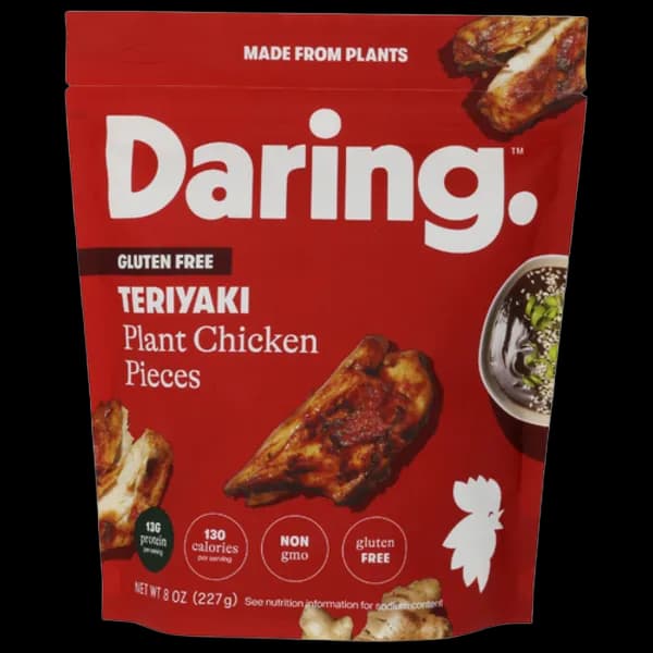 Daring Meatless Teriyaki Chicken Pieces