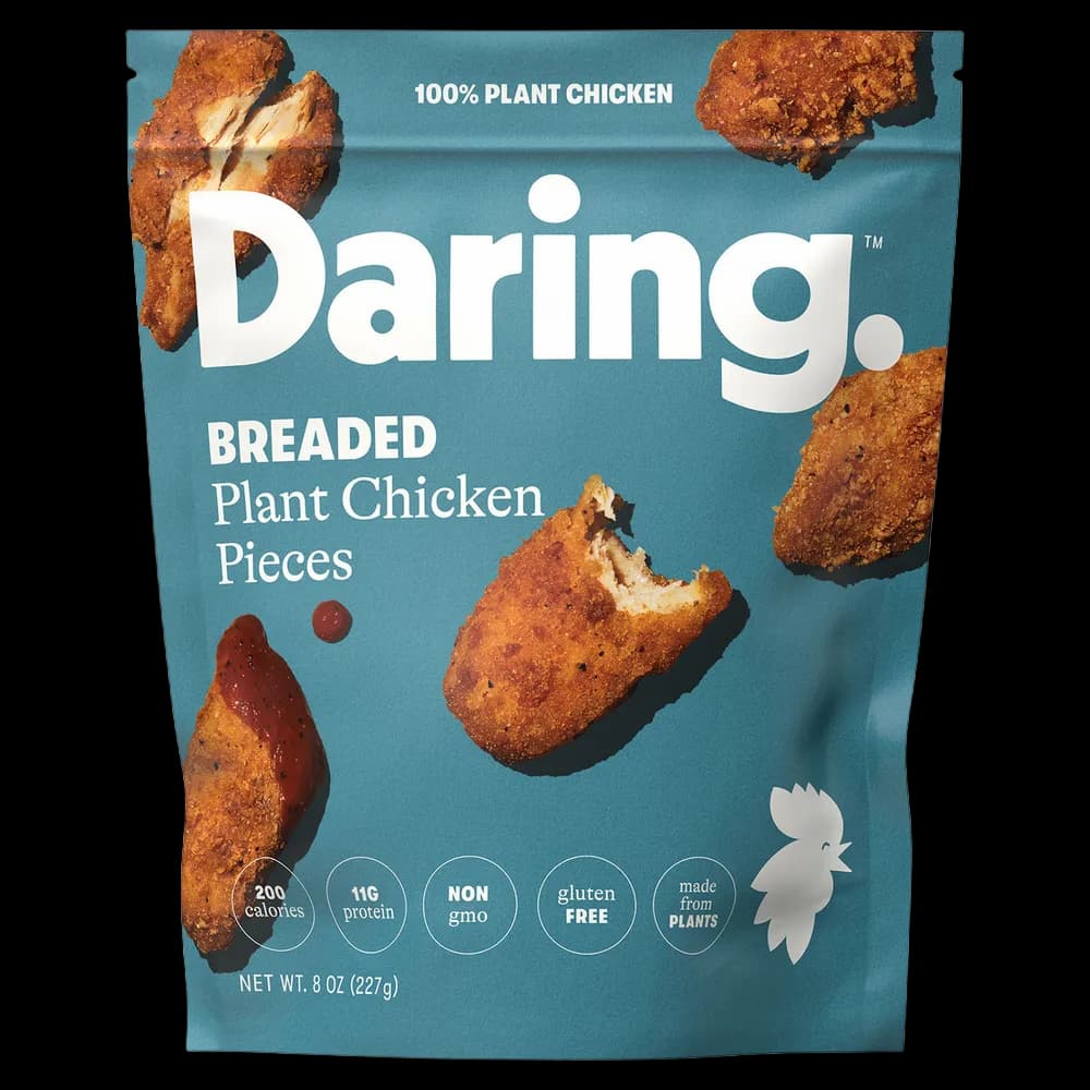 Daring Plant Chicken Wings, Breaded