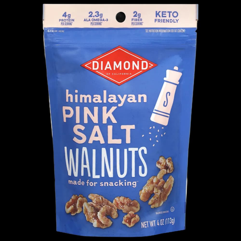 Diamond of California Himalayan Pink Salt Walnuts