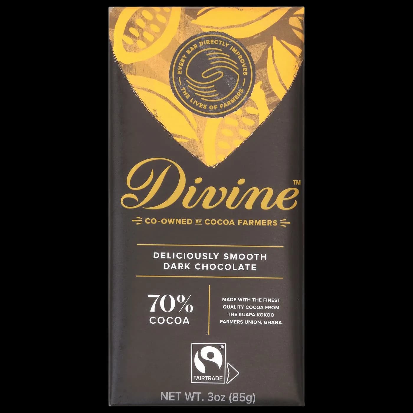 Divine 70% Cocoa Dark Chocolate