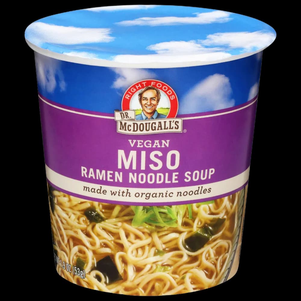 Dr. McDougall's Noodle Soup, Vegan, Miso Ramen