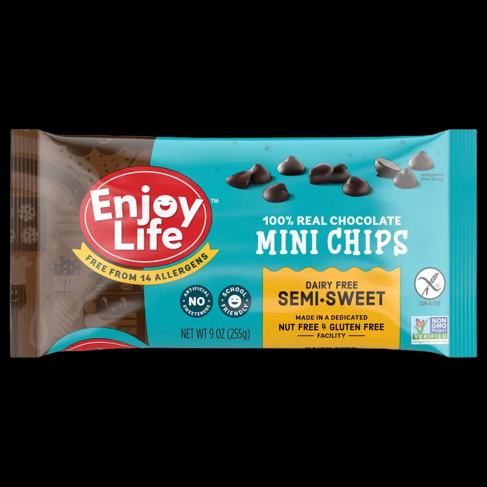 Enjoy Life Mini Chips, Dairy Free, Semi Sweet