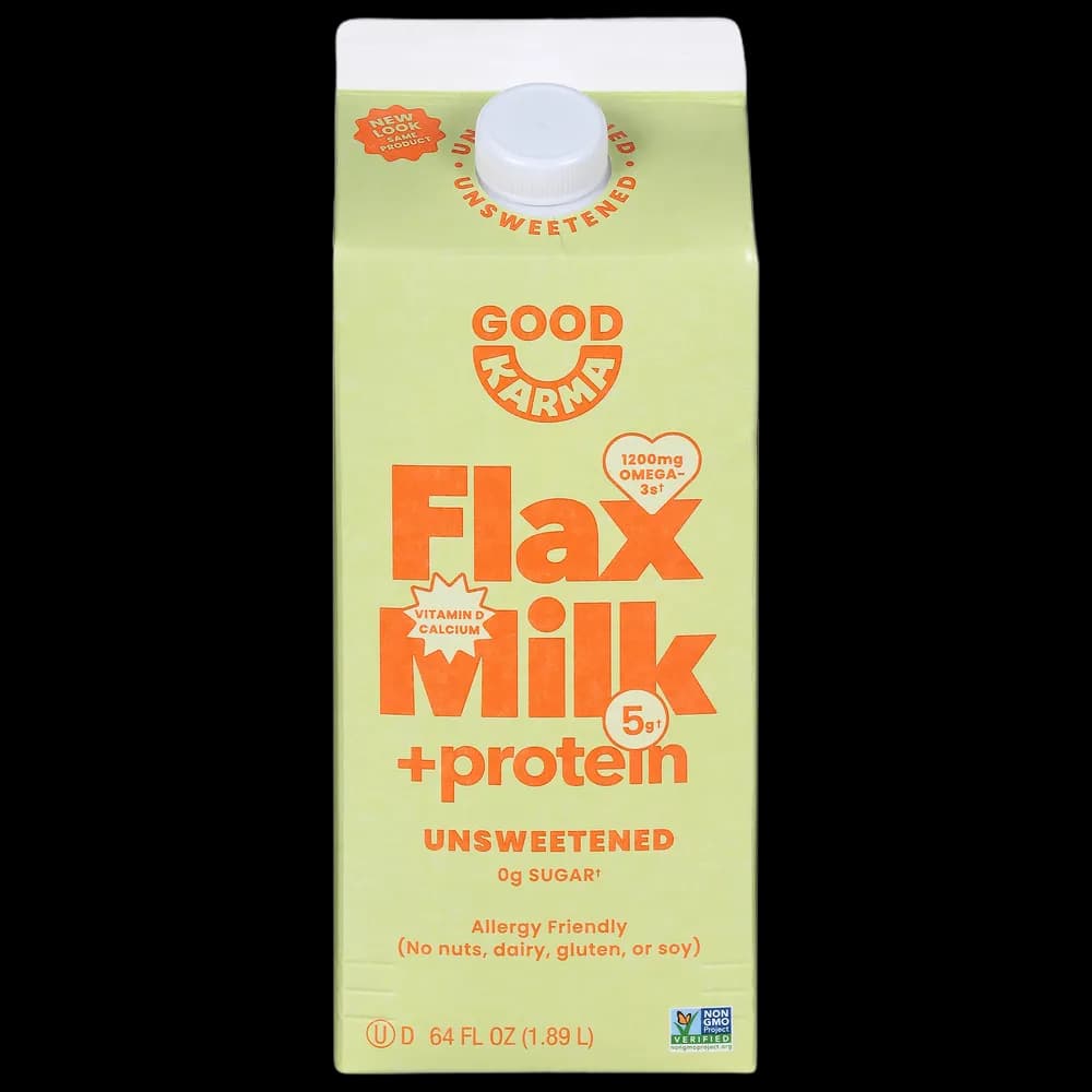 Good Karma Unsweetened Flax Milk +Protein