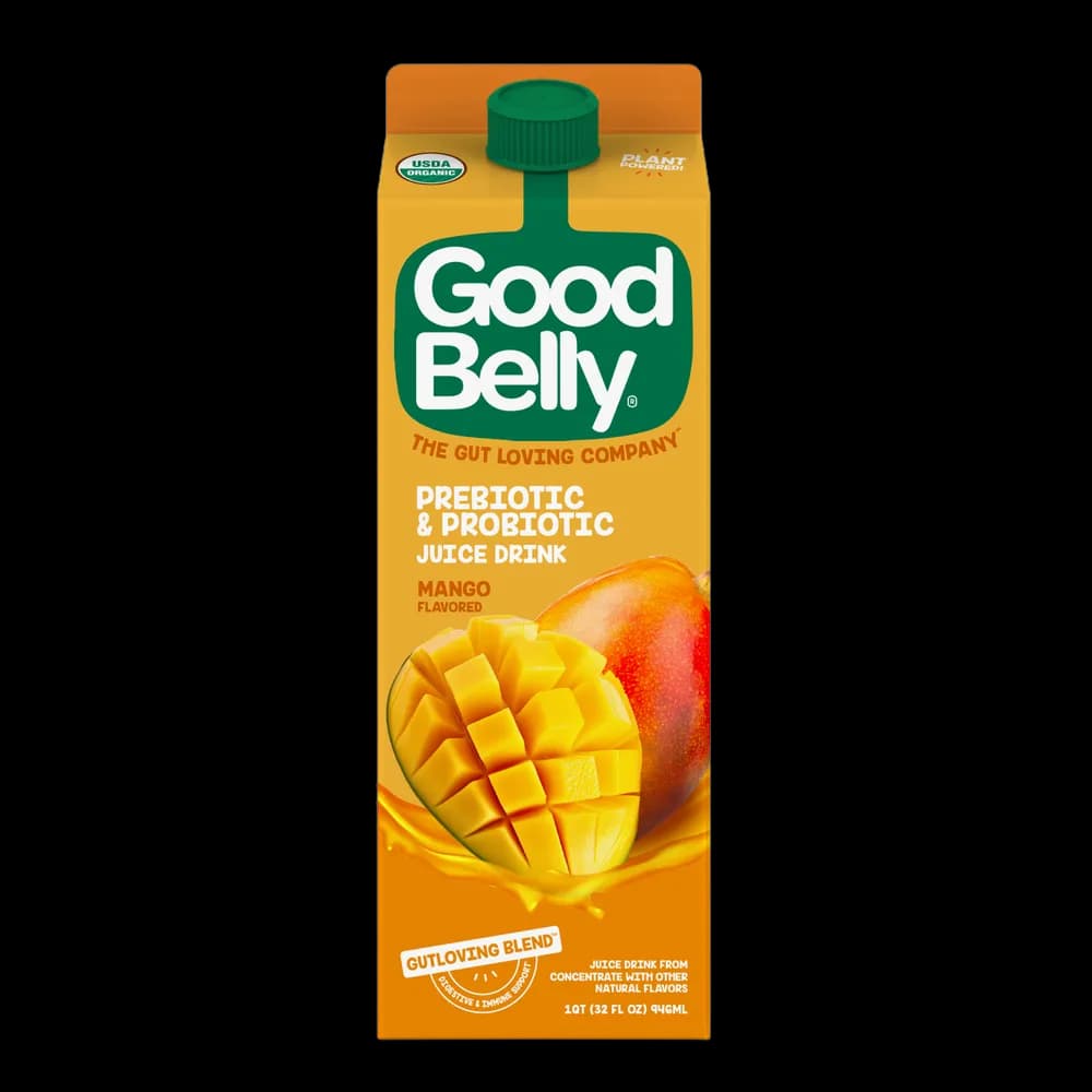 GoodBelly Mango Prebiotic & Probiotic Organic Juice Drink
