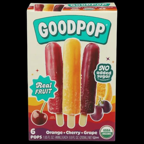Goodpop Organic Variety Pack Junior Pops