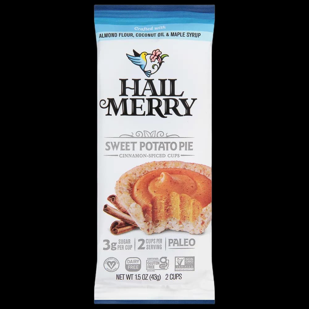 Hail Merry Cinnamon-Spiced Cups, Sweet Potato Pie