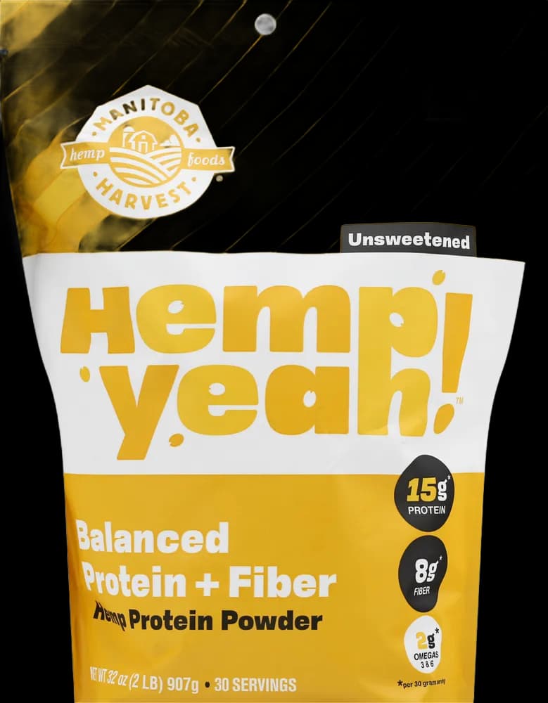 Hemp Yeah Hemp Protein Powder, Balanced Protein + Fiber, Unsweetened