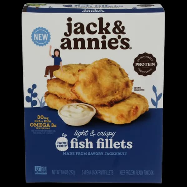 Jack & Annies Vegan Jackfruit Fish Fillets