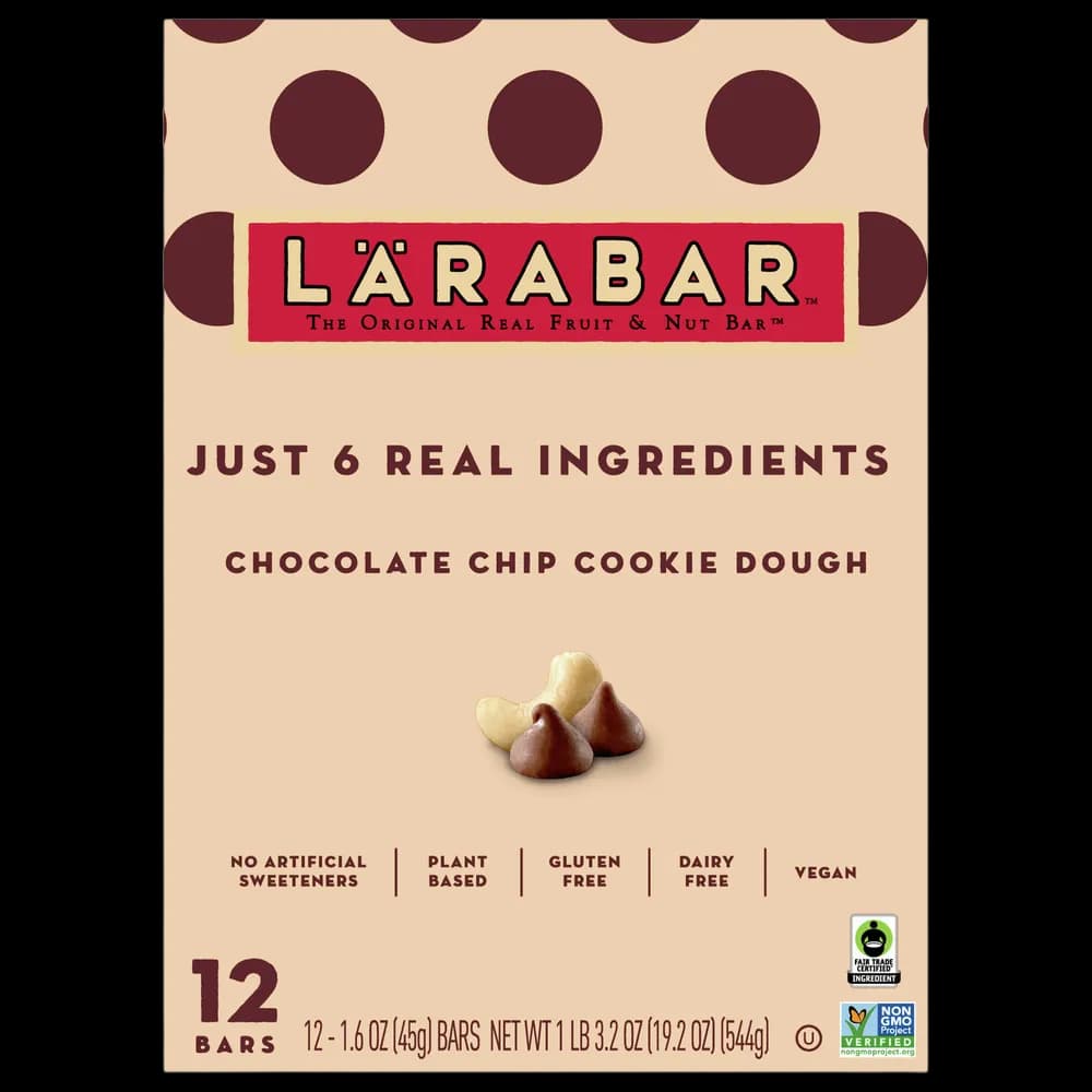Larabar Fruit & Nut Bar, Chocolate Chip Cookie Dough