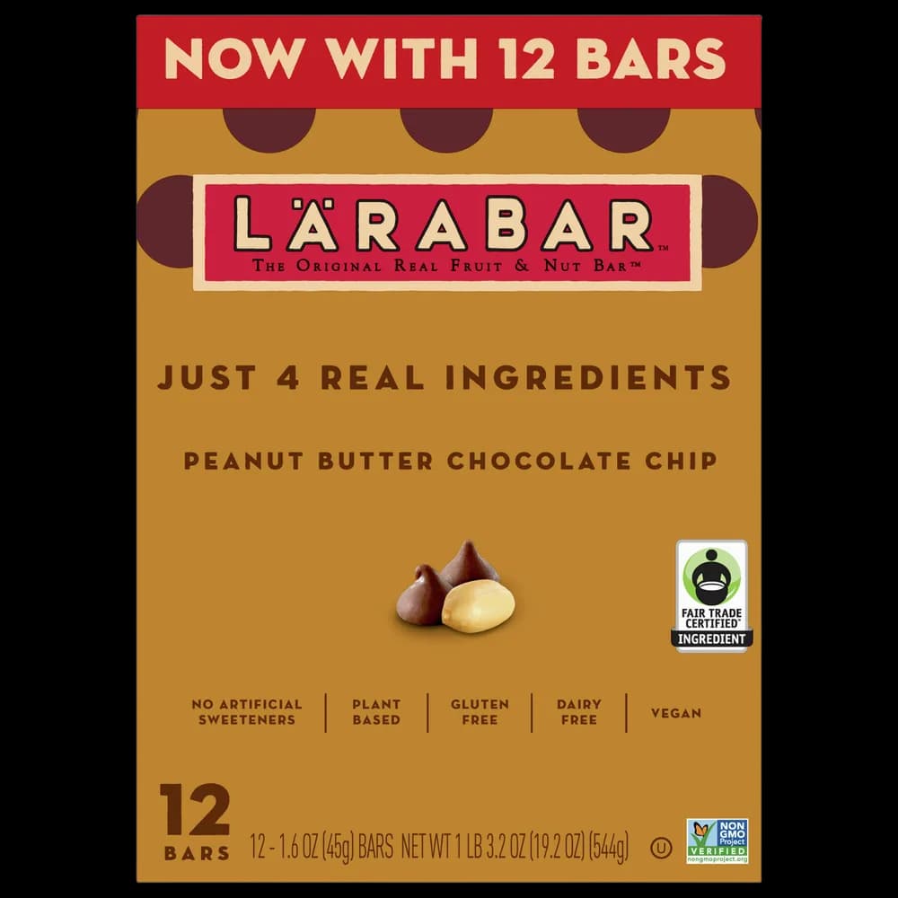Larabar Peanut Butter Chocolate Chip Bars